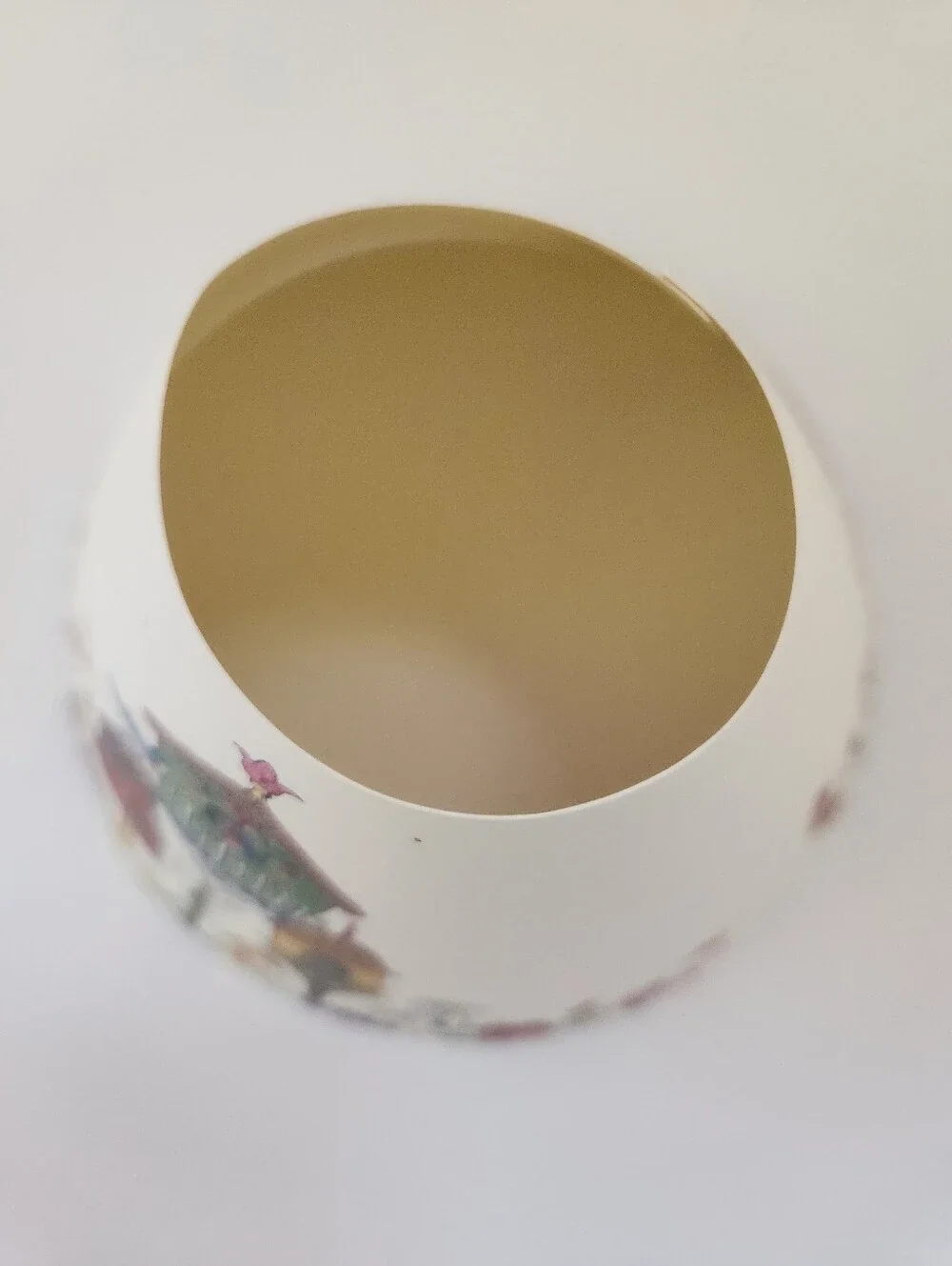 Vintage Candle Bonnets Birdhouse Floral Candle Shade 1997 Candle Station